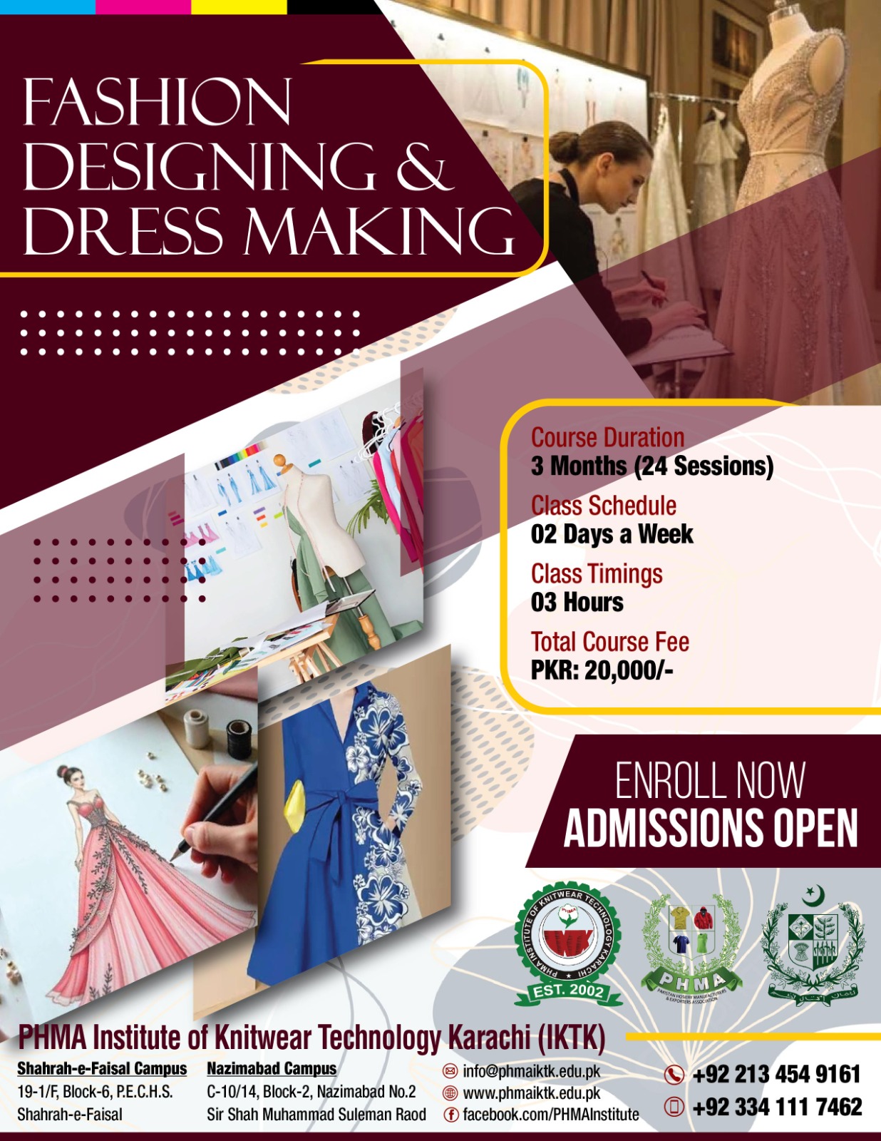 FASHION DESIGNING & DRESS MAKING